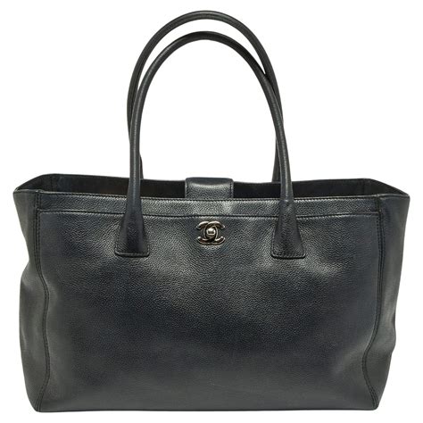 chanel cerf tote black|chanel cerf tote for sale.